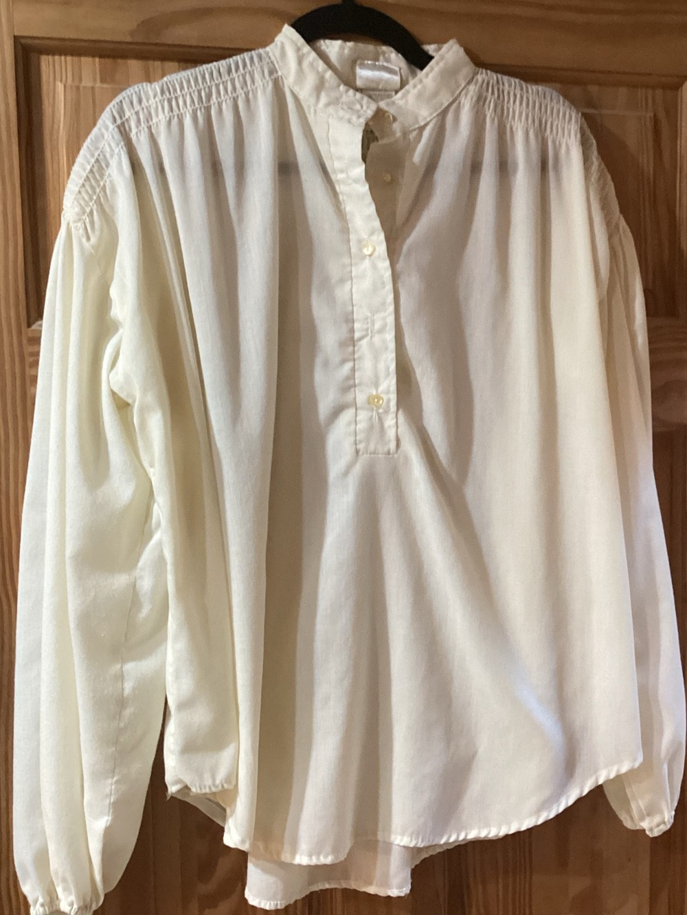Byer California Women’s Vintage Peasant Style Blouse in Medium